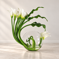 calla lilies in Crosswinds vase